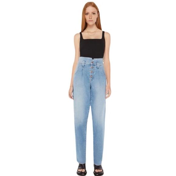 NWOT Mother The Pixie Bandit Starlet Sneak Jeans - Picture 1 of 14